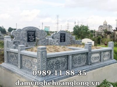 Giá làm mộ đôi bằng đá tại Quảng Nam