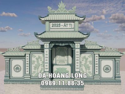 Mẫu Lăng thờ tổ 2 mái – Lưu ý xây Lăng thờ tổ