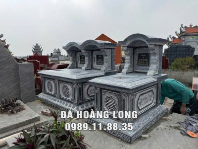 Mẫu Mộ đá Ninh Bình bán chạy 2026 – Mộ đá 1 mái đẹp, giá tốt