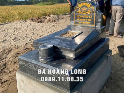 Mẫu Mộ đá granite đẹp – Mộ đá Granite Bình Định, kích thước 81x127cm